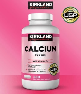 Calciu 600mg cu Vitamina D3